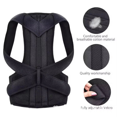 Posture Corrector Back Brace for Lumbar Support - InspiredGrabs.com